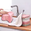 Pano Absorbente de Abacaxi Dupla Face, Toalha Espessa, Pequeno Pano Quadrado, Toalha de Mão para Pendurar, Pano de Lavar Louça para Cozinha
