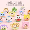 Boneca Desenho Animado Donut Blocos de Montar Urso Morango Montagem Brinquedos Educativos Infantis Presentes de Celebridade da Internet Atacado Dropshipping
