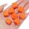 Contas em Cubo de Queijo Feitas à Mão DIY Contas Soltas Acrílico Contas para Corrente de Celular Contas Espaçadoras Pingentes Coloridos Acessórios de Joias