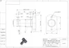 Flange de junta articulada tipo flange de lado plano com anel de retenção pino cantilever de aço 45# núcleo do eixo WHE01 em estoque