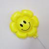 Clip de Celebridad de Internet Flor de Margarita Globo de Película de Aluminio de Mano con Palo Accesorios para Fotos de Cumpleaños de Niños Empujar Globo Macarrón
