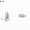 Venta al por mayor del fabricante Acero Inoxidable Presión de Aceite Colgante Cabeza Humana DIY Estilo Europeo y Americano Colgante Personalizado Accesorios de Joyería DIY