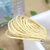 10m/laço corda de papel dupla camada monocromática cor palha de ráfia corda de papel palha linha trançada corda de papel palha dupla camada linha decorativa para chapéu de palha
