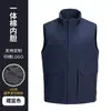 Chaqueta con Capucha y Bolsillo con Solapa de Algodón Plumón de 180g Chaleco Uniforme de Grupo Cálido Camisa Cultural Se Puede Imprimir Texto Logo Unisex