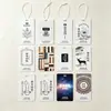 Fábrica de origem em Yiwu oferece impressão combinada e entrega no dia seguinte de etiquetas de vestuário personalizadas para roupas masculinas e femininas