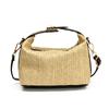 Bolso de Mano de Paja para Mujer 2024 Otoño Nuevo Moda Estilo Mori Casual Discreto Bolso Almohada Diseño de Nicho Bolso Tejido