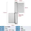 Bisagra de bandera de acero inoxidable de 3 pulgadas 4 pulgadas 5 pulgadas bisagra plegable soldada para puertas cortafuegos, sin agujeros, bisagra de bandera desmontable