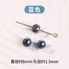 Cuentas de Resina Coloridas Estilo Vintage en Forma de Barril Accesorios para Joyería DIY Pulsera Collar Cuentas Espaciadoras Cuentas de Imitación Ojo de Gato