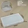 Caja de Embalaje de Plástico Transparente Caja de Exhibición de Muestras de Herramientas de Ferretería Caja de Embalaje de Piezas Organizador de Accesorios Caja de Almacenamiento de Tarjetas