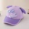 Boné Popular de Pato para Meninos e Meninas, Tecido de Algodão para Primavera e Outono, Design de Animal 3D, Boné de Beisebol Versátil para Proteger do Sol para Crianças