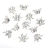 Liga de Metal Strass Tridimensional Pequenas Contas de Coroa Feitas à Mão Acessórios para Joias DIY Materiais DIY Pequenos Acessórios Contas Soltas Atacado