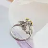 Nafuge joyería de plata al por mayor incrustada pétalos de cristal natural anillo de plata vintage moda perla de agua dulce anillo de plata 925