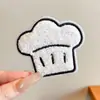 Pinzas para el pelo de dibujos animados con velcro para niñas, Pegatinas para cabello suelto en la parte posterior de la cabeza, Pinzas para el pelo de animales lindos para niñas, Accesorios para el cabello