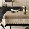 Mantel Retro Francés 2026 Estilo Nuevo Impermeable y a Prueba de Aceite Sin Lavado Cubierta para Mesa de Café Tela de Lujo Ligero Mantel de Alta Gama
