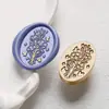 Nuevo producto para agosto: Sellos de Cera Serie Bouquet, creativos y lindos, para journaling y sellado de sobres, cabeza de sello de latón macizo, venta al por mayor