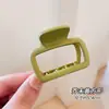 Pinza de Agarre Cuadrada Pequeña Nueva para Mujer Pinza para el Cabello Disco Trasero Pinza para el Cabello Pinza de Media Pinza de Tiburón Accesorios para la Cabeza Venta al por Mayor