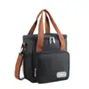 Bolsa de Almuerzo Temu Lonchera Bolsa Térmica con Hielo Capa Única/Doble Bolsa de Almuerzo a Prueba de Fugas Portátil Bolsa Térmica Bento