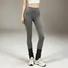 Pantalones de yoga fitness de cintura alta con control de abdomen para mujer, diseñados para ajustarse perfectamente sin sentirse restrictivos, moldeando las caderas para una silueta tipo durazno, adecuados para usar como prenda exterior o como capa base en otoño
