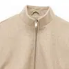 Comercio Exterior Transfronterizo 2026 Nuevo Otoño Holgada Material Suave Chaqueta Abrigo Estilo Aviador 3046026
