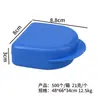 Caja de Plástico PP para Material Dental Caja con Tapa abatible para Almacenamiento de Dientes Apertura Pequeña Mediana Caja para Colocar Retenedores Caja para Juego de Molares Venta al por Mayor
