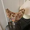 Bolso Pequeño de Moda Otoño 2025 para Mujer, Elegante Bolso de Cuerno con Estampado de Vaca, Bolso Cruzado de Hombro Único con Diseño de Nicho Tendencia