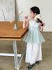 Weimu Roupas Infantis Colete para Meninas Camisola Verão Estilo Fino 2026 Nova Blusa sem Mangas Infantil Roupas de Bebê Classe A
