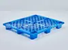 Paleta Lisa Plataforma Plana Paleta para Montacargas Paleta para Supermercado Paleta de Descarga Paleta de Estante Espesor de Material Nuevo