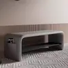 Banqueta para cambiar zapatos para la entrada, banco de zapatos para recibidor de casa, zapatero de lujo ligero de alta gama con asiento, banco de zapatos integrado para entrada