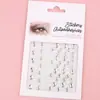 Adesivo de Rosto com Diamantes Transfronteiriço Adesivo de Rosto Adesivo para Olhos Adesivo de Rosto com Diamantes Adesivo para Sobrancelhas Adesivo de Maquiagem para Palco Infantil Diamante para Unhas
