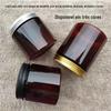 Copo para Vela Marrom Copo Vazio Ins Porta-Vela para Aromaterapia Copo Escandinavo de Alto Nível Recipiente para Vela DIY Ornamento de Pote de Vidro