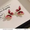 Pendientes Ankora Red Estilo Retro Festivo Navideño 2025 para Mujer Pendientes Únicos Elegantes Joyería para Orejas Simple Mayoreo