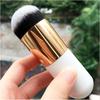 Brocha Gruesa Brocha de Maquillaje Brocha Gruesa para Base Herramientas de Maquillaje Brocha Reparadora Brocha para Contorno Brocha de Pelo Suave Brocha Brocha para Corrector