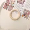 Anillo de Madera 15-100mm Paquete de Materiales Hechos a Mano DIY Anillo Anillo de Madera Creativo Accesorios de Joyería para Pulsera de Niños