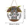 Frente de explosión transfronterizo logo de puerta de bienvenida logo de puerta decoración exterior logo colgante de puerta decoración de habitación decoración de sala de belleza