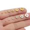 Aço Inoxidável Único Vácuo Colorido Galvanizado Conserva Cor Contas de Ábaco Contas de Roda Contas Planas Contas de Posicionamento Pulseira DIY Colar Contas Espaçadoras