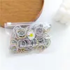 Nuevas Gomas Elásticas de Goma de Alta Elasticidad para Niñas Que No Dañan el Cabello, Anillos para Pulgar de Bebé, Accesorios para el Cabello de Niñas, Accesorios para la Cabeza con Anillos Pequeños para Niños al por Mayor