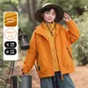 Chaqueta de Otoño 3 en 1 para Niños Modelo 2026, Atuendo de Pequeño Caballero, Chaqueta Cortavientos para Exteriores Estilo Urbano para Niños
