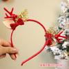 Horquilla navideña para niños, horquilla de asta para niña, accesorios de decoración navideña, diadema Mori, accesorios para el cabello para niños y niñas