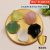 Piedra Bruta de Cristal Natural Difusor de Aromaterapia sin Llama de Cristal Natural Adorno Fluorita Aventurina Piedra Triturada Materia Prima Desmagnetizante