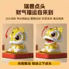 Grande Figura de Leão Dançante Solar de 3 polegadas Balançando Automaticamente Decoração de Mesa para Loja Ornamento Decorativo de Alto Padrão Atrai-Fortuna