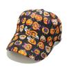 Chapéu de Halloween Europeu e Americano Retro Punk Hip Hop Chapéu Protetor Solar Chapéu Fantasma Abóbora Caveira Boné de Beisebol Comércio Exterior