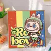 Pintura de Diamantes para Niños Kuromi Hecho a Mano DIY Pintura de Pegatinas de Diamantes Sanrio Pintura de Diamantes con Diamantes Completos 5D Tamaño Pequeño