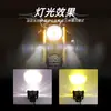 Foco led para motocicleta de doble lente transfronterizo luz de trabajo externa impermeable luz fuerte faro modificado para coche eléctrico