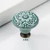 Fornecimento Transfronteiriço de Puxadores Coloridos de Cerâmica para Crianças com Desenhos Florais e de Cogumelos para Armários e Gavetas, com Etiqueta e Serviço de Dropshipping