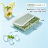 Bandeja de Hielo Grande de Silicona Transfronteriza Molde de Cubitos de Hielo de Grado Alimenticio Molde de Bola de Hielo de Desmoldeo Fácil Congelación Rápida Molde para Hacer Hielo Casero