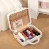Maleta Retro Mini Estuche de Maquillaje Maleta Pequeña de 14 pulgadas Caja de Regalo Maleta de Cabina de 16 pulgadas Candado de Contraseña de Almacenamiento Estuche de Embarque