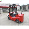 Carro de Herramientas de Carga de Equilibrio de Cuatro Puntos, Apilador Eléctrico Sentado, Carretilla Elevadora de Manejo y Carga de Mercancías de Almacén