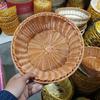Cesto de Vime Sintético Cesto de Armazenamento Doméstico Cesto de Armazenamento para Limpeza Doméstica Cesto de Armazenamento para Cozinha Cesto de Vime Doméstico de 10 Yuan para Frutas e Legumes