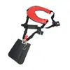 Correa de hombro doble de lujo para cortacésped de tabla dura, correa para cortar, correa de mochila con soporte lumbar engrosado para cortacésped de riego