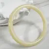 Acessórios Yongge Pulseira Simples Estilo Ins Cor Gradiente Café, Pulseira Aberta de Polígono Irregular Acrílico Curvo
